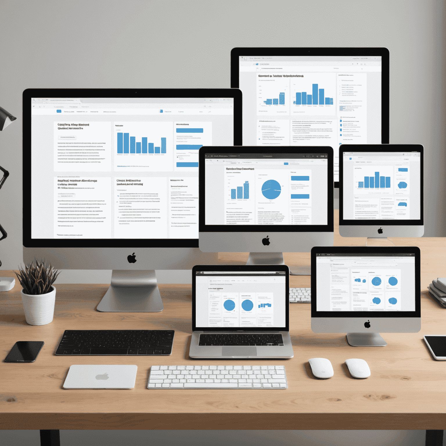 Diagrama que muestra cómo se reorganiza el contenido en diferentes tamaños de pantalla